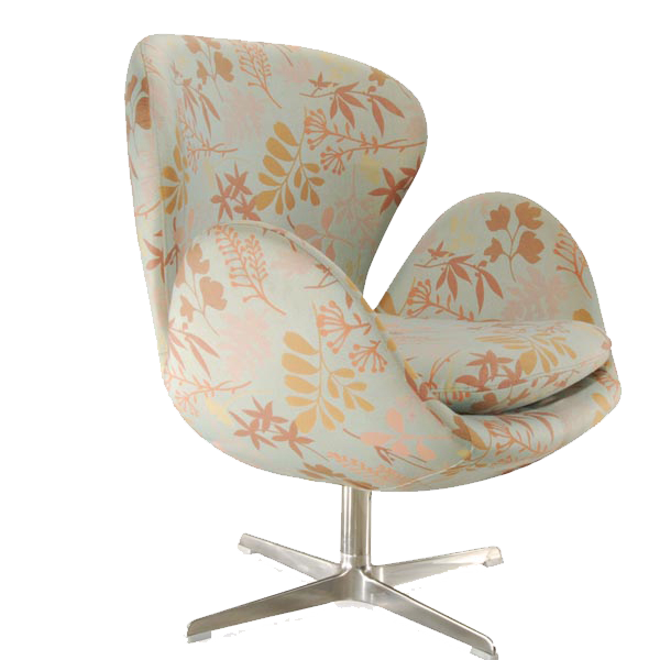 **商接待布艺简约宜家小户型扶手旋转单人沙发椅电脑椅